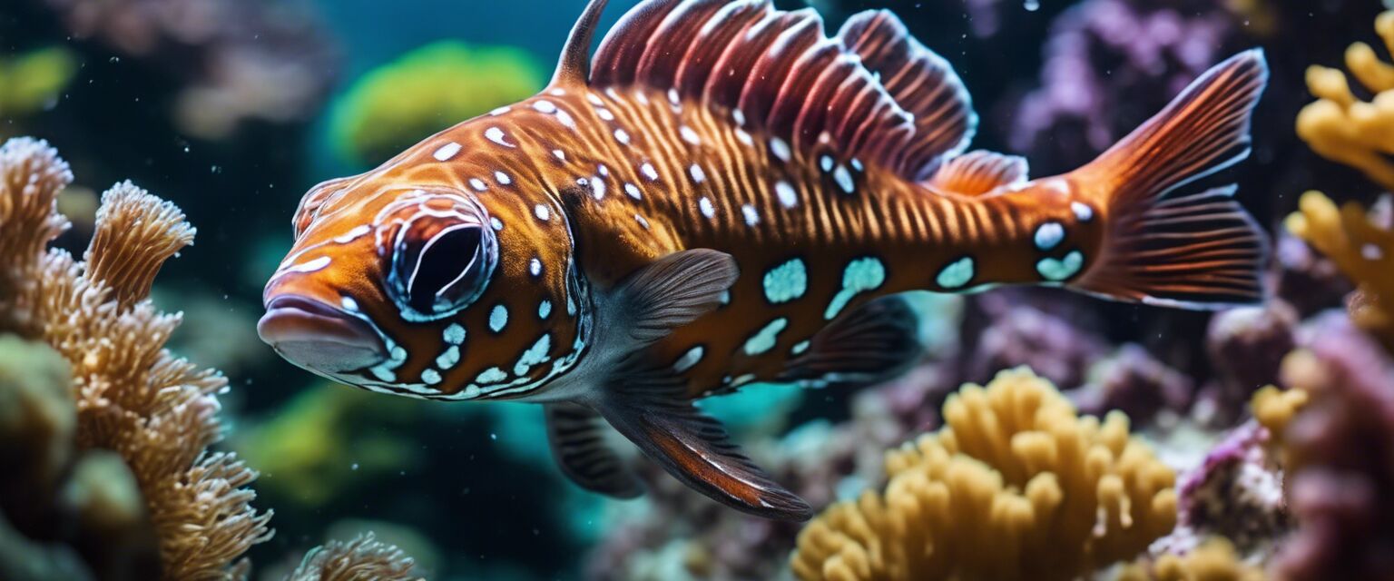 Close-up of marine life