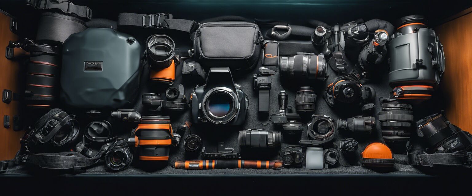 Underwater camera setup